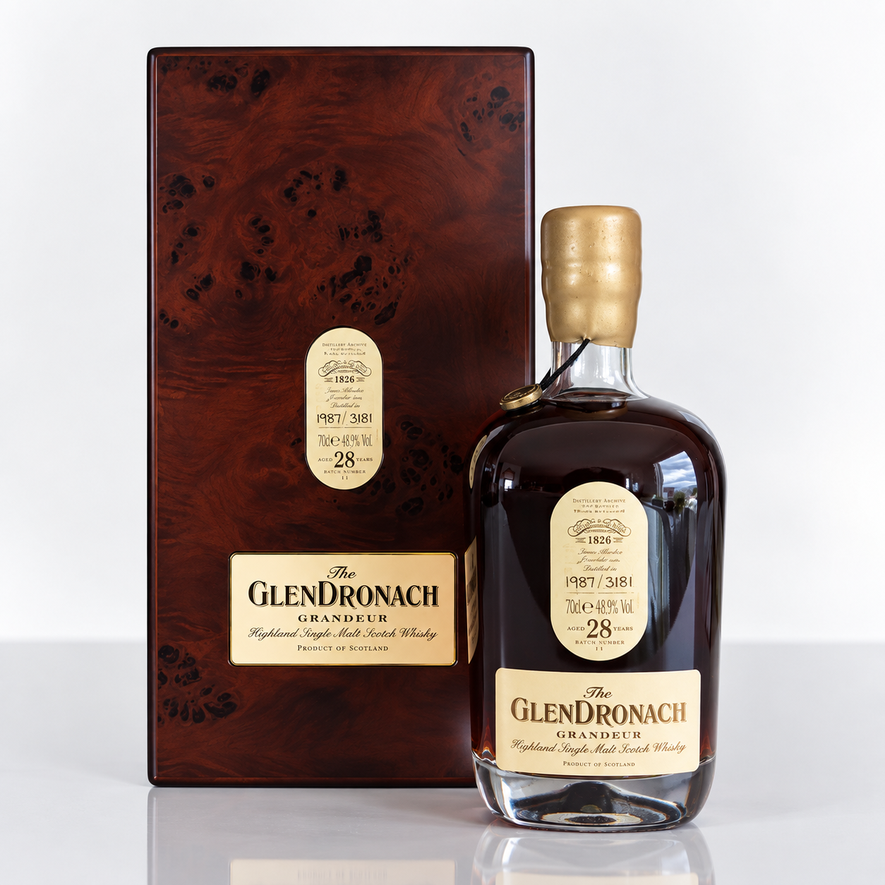 The GlenDronach Grandeur Batch 11 28 Year Old Single Malt Whisky