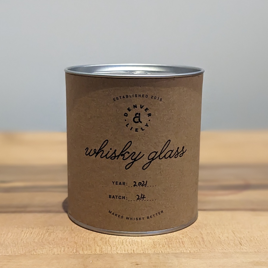 Denver Liely Whisky Glass Canister