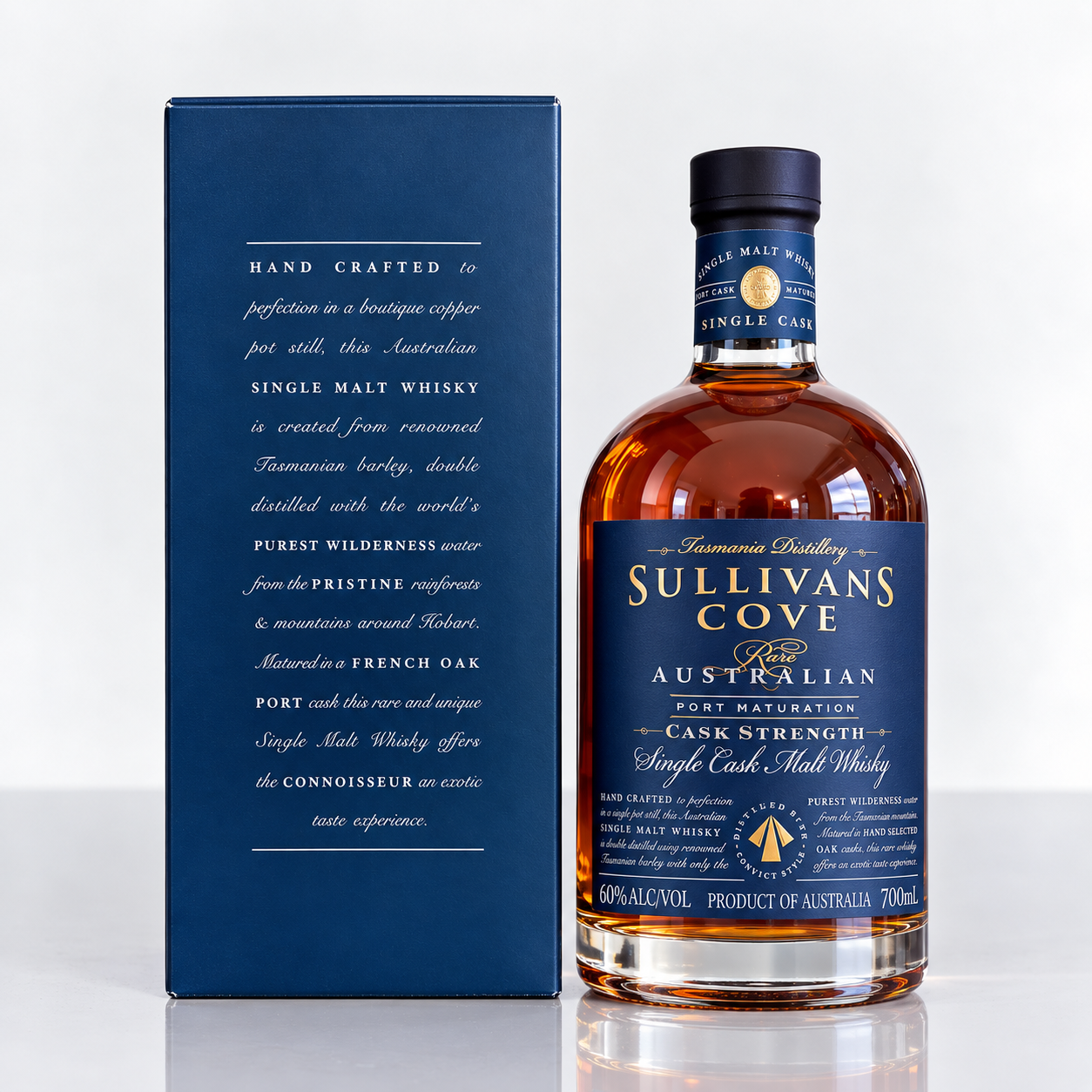 Sullivans Cove French Oak Tawny Cask HH0511 Single Malt Whisky 60% ABV 700mL - Image 4
